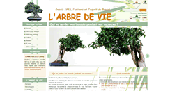 Desktop Screenshot of larbredevie.com
