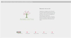 Desktop Screenshot of larbredevie.fr